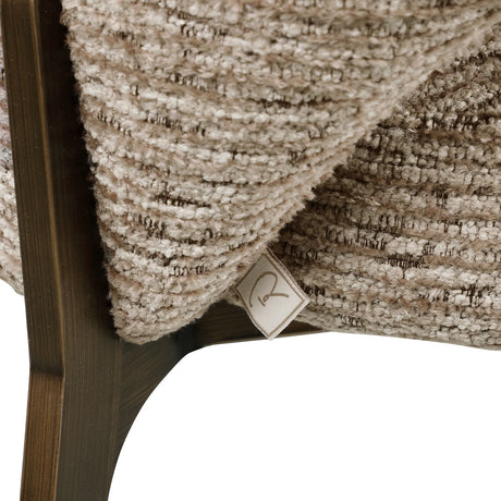 Spisestol Kenzi mocca linear brannhemmende Richmond Interiors Spisestol