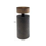Candle holder Harlow messing antikk liten Richmond Interiors Lysestake