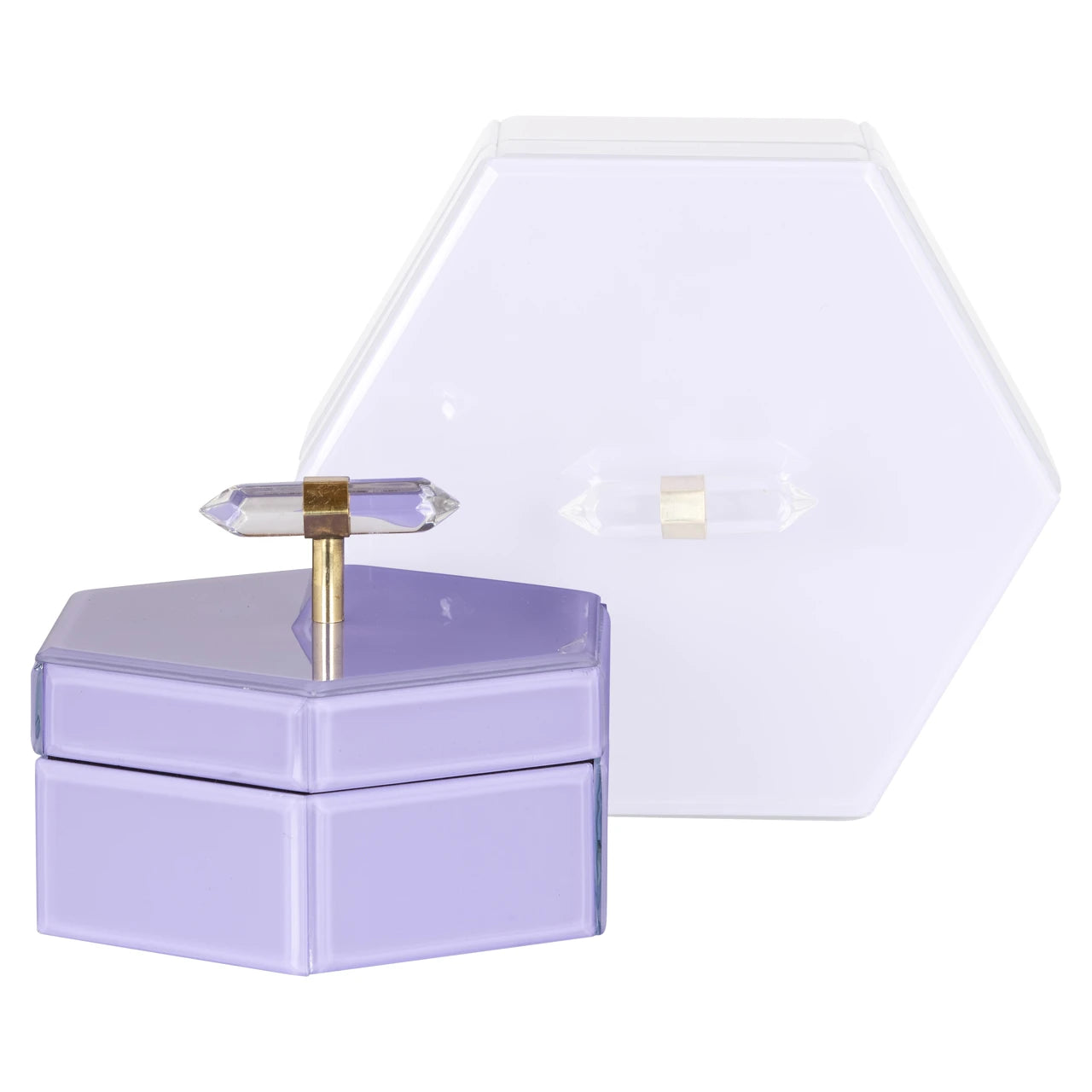 Oppbevaringsboks Jutta lilla liten Richmond Interiors Oppbevaring