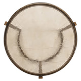Endebord Cleo gull Sett med 2 Richmond Interiors Sidebord
