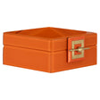 Oppbevaringsboks Bodine oransje liten Richmond Interiors Oppbevaring