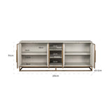 Sideboard Whitebone verona grey Richmond Interiors Skjenk