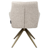 Spisestol Lisonne cayenne brun svingbar brannhemmende Richmond Interiors Spisestol