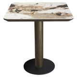 Bistro table Langford brown Richmond Interiors Bordlampe