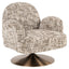 Loungestol Kagney brun omara svingbar Richmond Interiors Lenestol