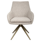 Spisestol Lisonne cayenne brun svingbar brannhemmende Richmond Interiors Spisestol