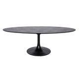 Spisebord Blax svart oval 250 Richmond Interiors Spisebord
