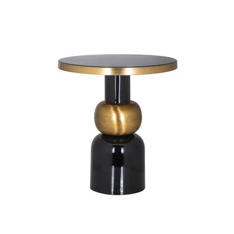 Endebord Mose svart 51Ø Richmond Interiors Sidebord
