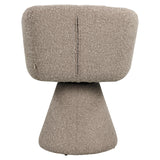 Spisestol Madeline mocca kraftig swivel Richmond Interiors Spisestol