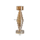 Candle holder Bryn Champagne small Richmond Interiors Lysestake