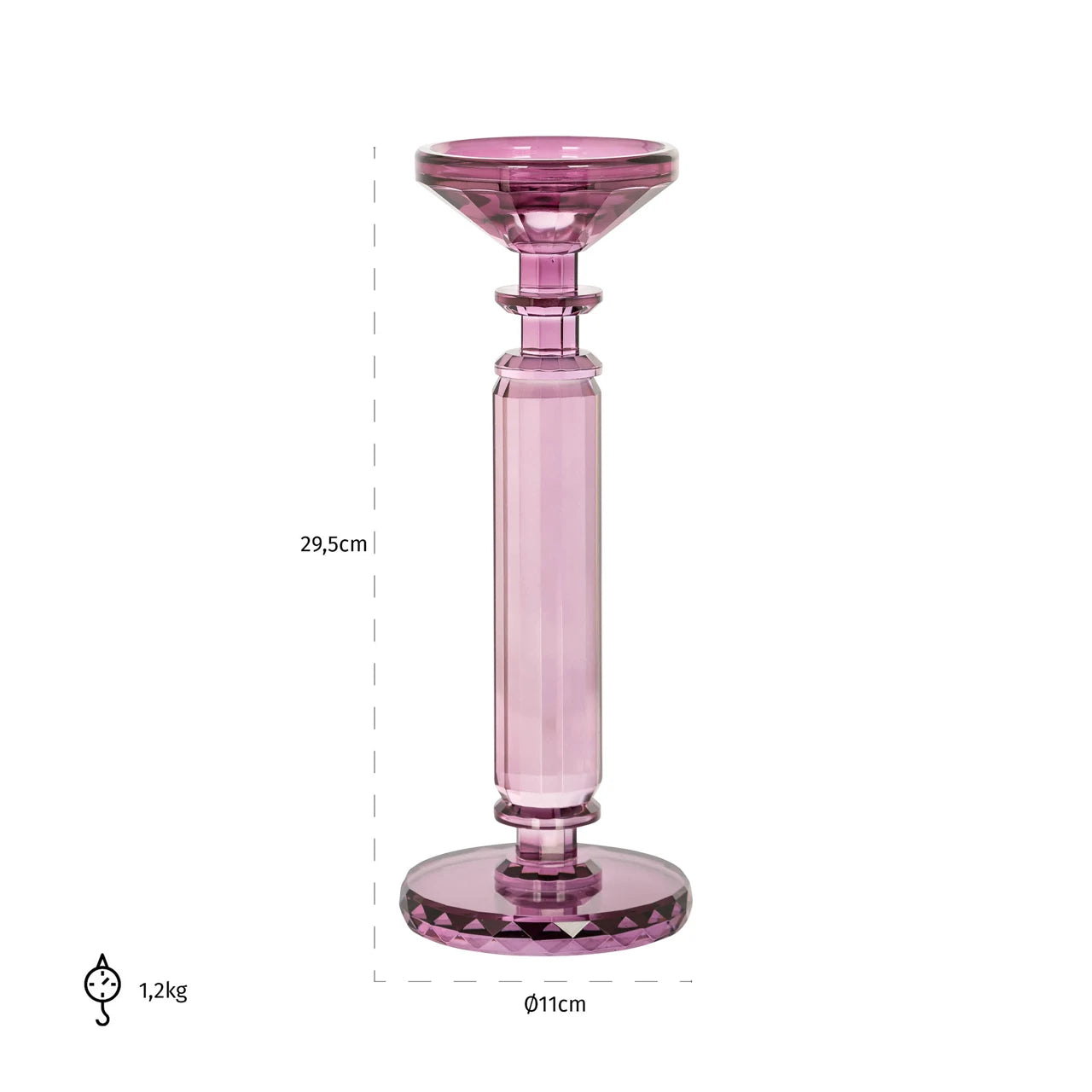 Candle holder Maysa Richmond Interiors Lysestake