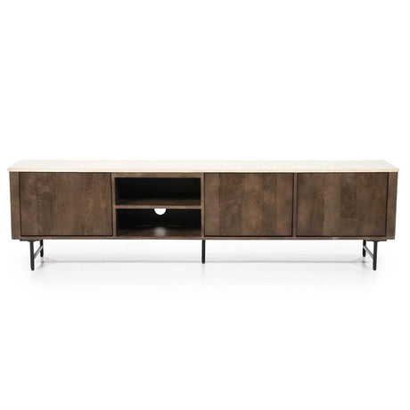 TV-benk Lio 200 cm - 3drs Eleonora TV-benk
