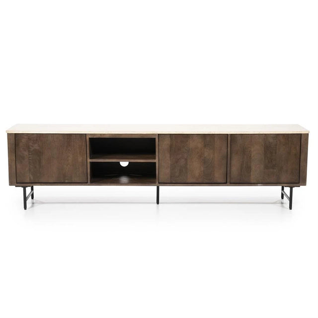 TV-benk Lio 200 cm - 3drs Eleonora TV-benk