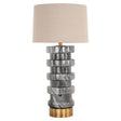 Bordlampe Jaylee svart/hvit Richmond Interiors Bordlampe