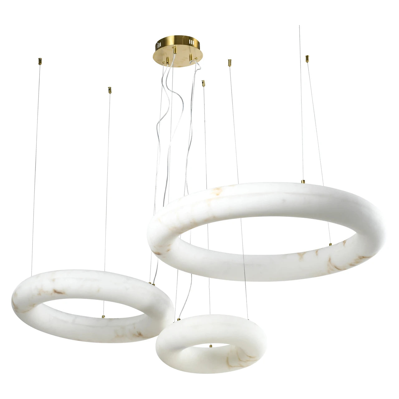 Chandelier Thalora hvit Richmond Interiors Taklampe