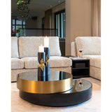 Salongbord Alexander Jones svart/gull Slice Richmond Interiors Sofabord