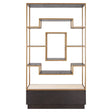 Utstillingsskap Claremont brun Richmond Interiors Vitrineskap