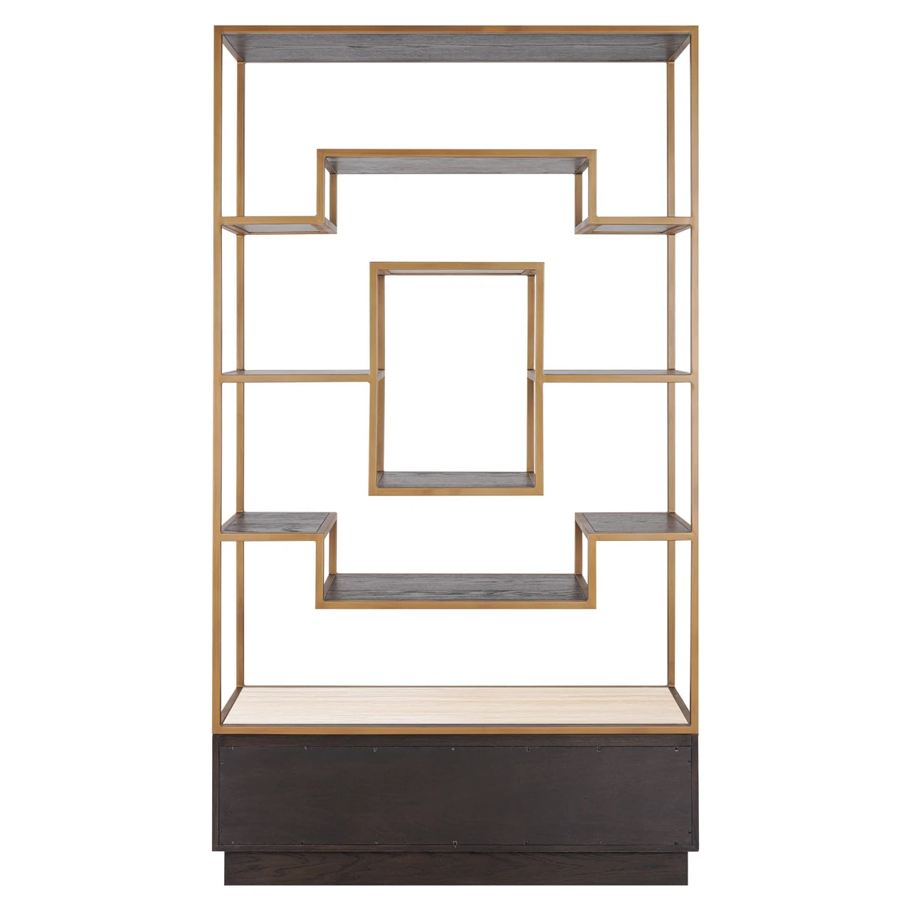 Utstillingsskap Claremont brun Richmond Interiors Vitrineskap