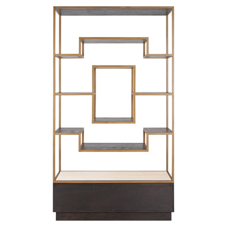 Utstillingsskap Claremont brun Richmond Interiors Vitrineskap