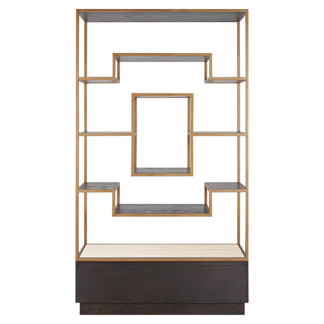 Utstillingsskap Claremont brun Richmond Interiors Vitrineskap