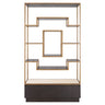 Utstillingsskap Claremont brun Richmond Interiors Vitrineskap