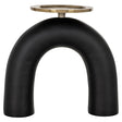 Lysestake Livi svart/gull stor Richmond Interiors Lysestake