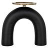 Lysestake Livi svart/gull stor Richmond Interiors Lysestake