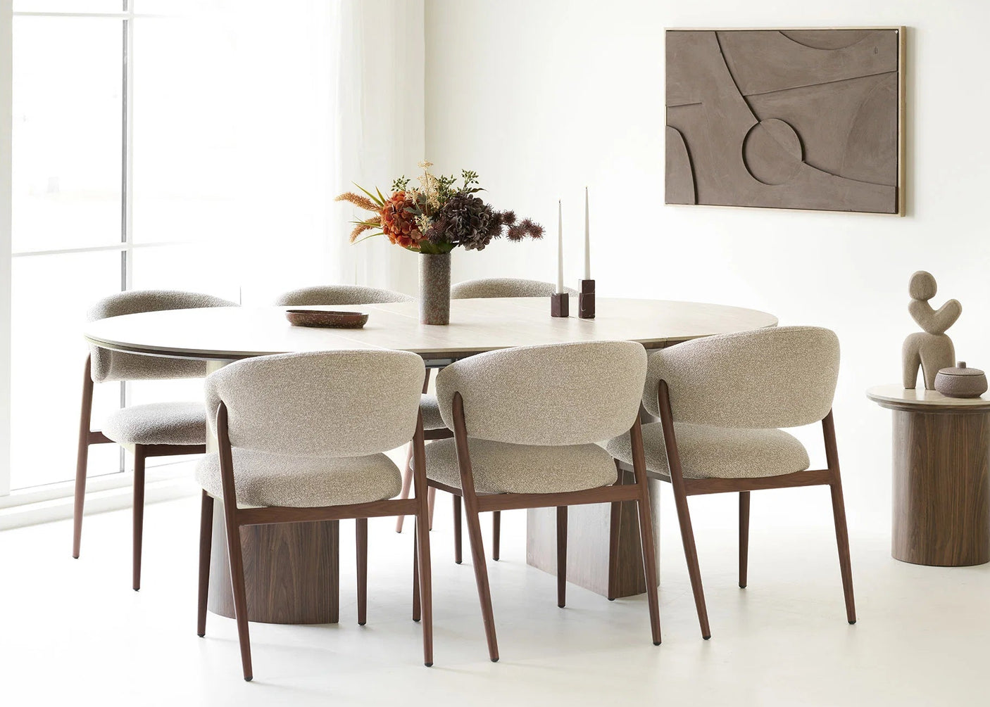 Cavi Spisestol Valnøtt House Nordic Spisestol