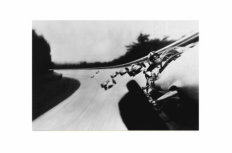 Glass picture Formula One Race in Grand Prix 1966 90cm x 150 Homefactory 