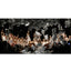 Glass picture Fashion Show Milan 90cm x 180cm Homefactory 