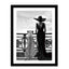 Glass picture w/frame Wild Elegance 70cm x 90cm Homefactory 