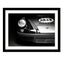 Glass picture w/frame Porsche racing 70cm x 90cm Homefactory 