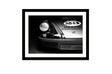 Glass picture w/frame Porsche racing 70cm x 90cm Homefactory 