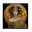 Canvas 5cm black frame Queen Isabella - 120cmx120cm Homefactory 