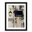 Glass picture w/frame Chanel old iron sign 70cm x 90cm Homefactory 