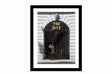 Glass picture w/frame Entrance of The Ritz 70cm x 90cm Homefactory 