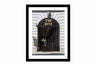 Glass picture w/frame Entrance of The Ritz 70cm x 90cm Homefactory 