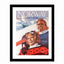Glass picture w/frame Heroes Of Telemark 70cm x 90cm Homefactory 