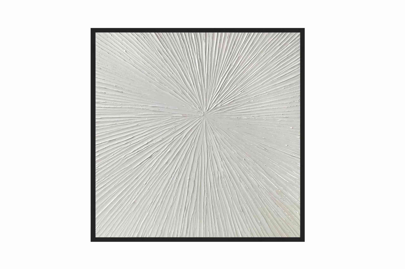 Hand painted art with frame FILIGREE 120cm x 120cm Homefactory 