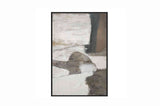 Hand painted art with frame BRUSH No.1 ARTWORK 80cm x 120cm Homefactory 