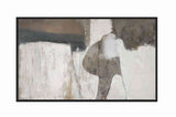 Hand painted art with frame BRUSHSTROKES NO.1 - 90cm x 150cm Homefactory 