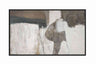 Hand painted art with frame BRUSHSTROKES NO.1 - 90cm x 150cm Homefactory 