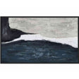 Hand painted art with frame THE COAST - 90cm x 150cm Homefactory 