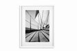 Glass Picture White smal Frame Passepartout Sailboat Homefactory 