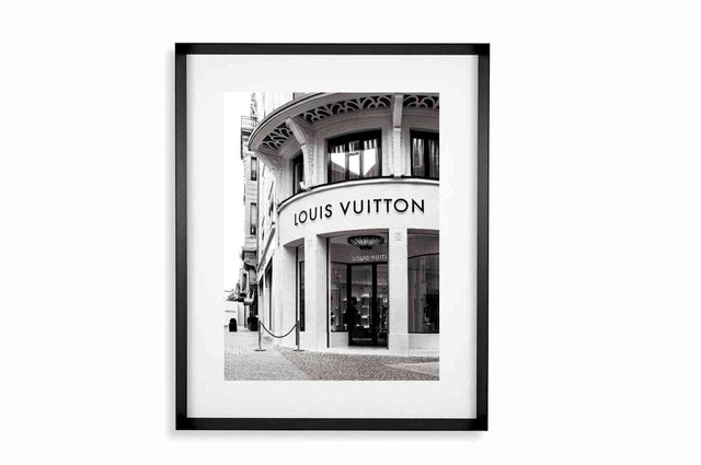 Black smal Frame, Passepartout 70cm x 90cm Louis Vuitton Homefactory 