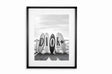 Black smal Frame, Passepartout 70cm x 90cm DIOR Homefactory 