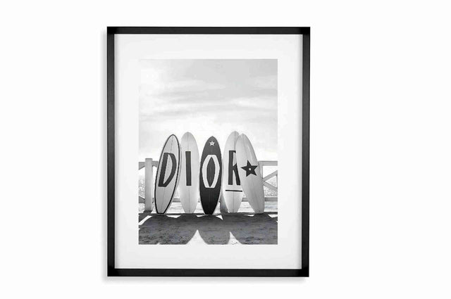 Black smal Frame, Passepartout 70cm x 90cm DIOR Homefactory 