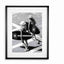 Black smal Frame Passepartout 70cm x 90cm Chanel surf girl Homefactory 