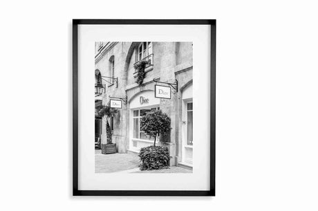 Black smal Frame, Passepartout 70cm x 90cm Dior store Homefactory 