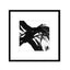 Black smal Frame Passepartout 60cmx60cm Black Abstract 1 Homefactory 